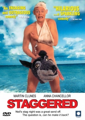 Staggered movie poster (1994) Stickers MOV_3a92a1e8