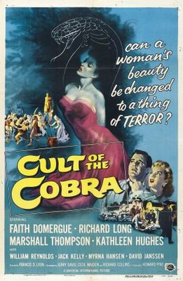 Cult of the Cobra movie poster (1955) wood print