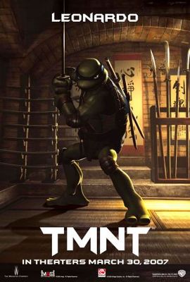 TMNT movie poster (2007) Stickers MOV_3aa2db76