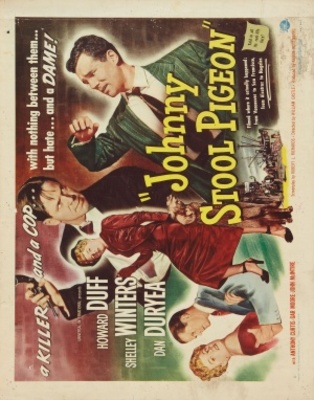 Johnny Stool Pigeon movie poster (1949) wooden framed poster