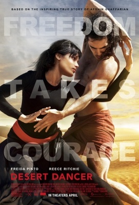 Desert Dancer movie poster (2014) Stickers MOV_3ac96330
