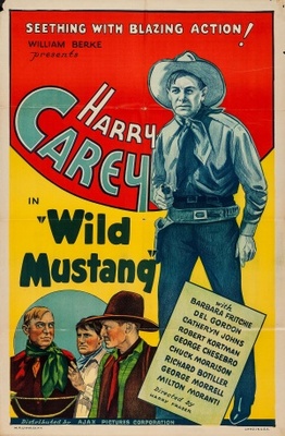 Wild Mustang movie poster (1935) poster with hanger