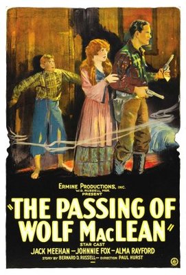 The Passing of Wolf MacLean movie poster (1924) metal framed poster