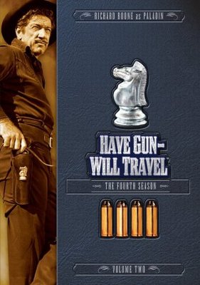 Have Gun - Will Travel movie poster (1957) wooden framed poster