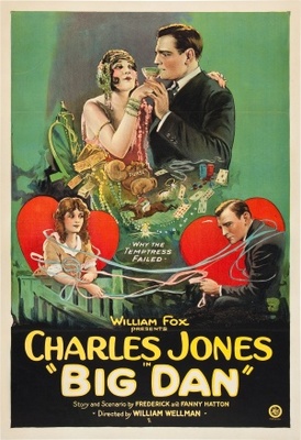 Big Dan movie poster (1923) canvas poster