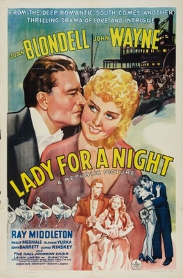 Lady for a Night movie poster (1942) tote bag