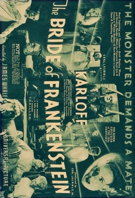 Bride of Frankenstein movie poster (1935) sweatshirt