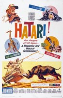 Hatari! movie poster (1962) t-shirt #650958