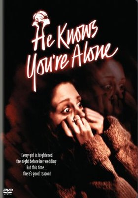 He Knows You're Alone movie poster (1980) poster with hanger