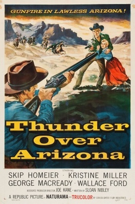 Thunder Over Arizona movie poster (1956) t-shirt