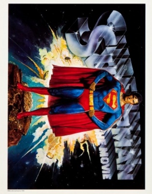 Superman movie poster (1978) Tank Top