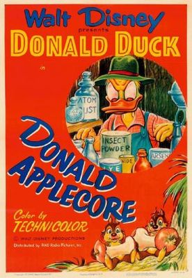 Donald Applecore movie poster (1952) metal framed poster