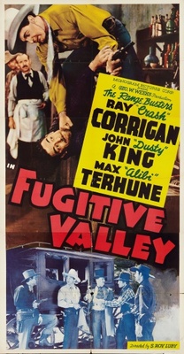 Fugitive Valley movie poster (1941) wooden framed poster