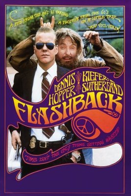 Flashback movie poster (1990) wooden framed poster