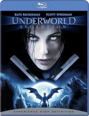Underworld: Evolution movie poster (2006) wood print