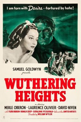 Wuthering Heights movie poster (1939) pillow