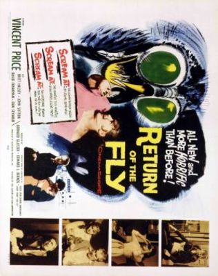 Return of the Fly movie poster (1959) wooden framed poster