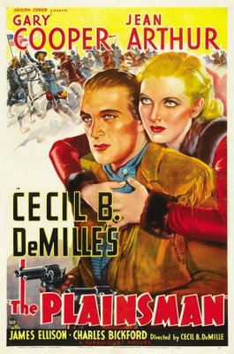 The Plainsman movie poster (1936) canvas poster