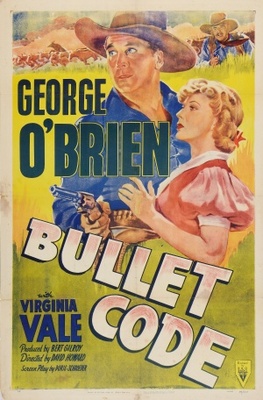 Bullet Code movie poster (1940) canvas poster