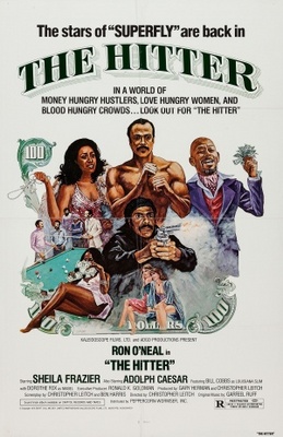 The Hitter movie poster (1979) metal framed poster