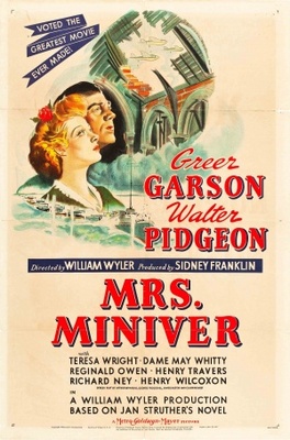 Mrs. Miniver movie poster (1942) Mouse Pad MOV_3bb102ed