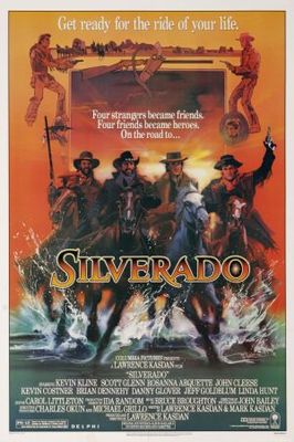Silverado movie poster (1985) canvas poster