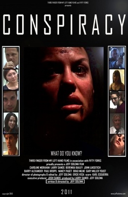 Conspiracy movie poster (2011) Stickers MOV_3bb84e7a