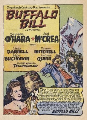 Buffalo Bill movie poster (1944) Longsleeve T-shirt