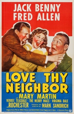 Love Thy Neighbor movie poster (1940) Mouse Pad MOV_3bcc8f21