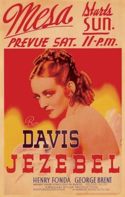 Jezebel movie poster (1938) metal framed poster