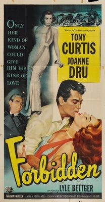 Forbidden movie poster (1953) mug