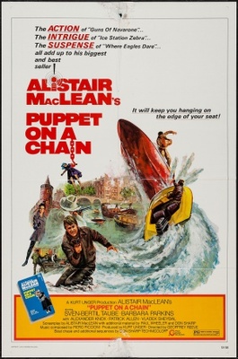 Puppet on a Chain movie poster (1971) pillow
