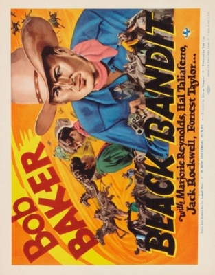 Black Bandit movie poster (1938) Stickers MOV_3bf6de15