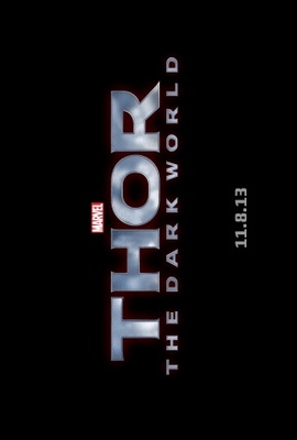 Thor 2 movie poster (2013) wood print