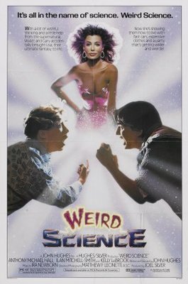 Weird Science movie poster (1985) canvas poster