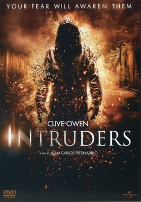 Intruders movie poster (2011) wooden framed poster
