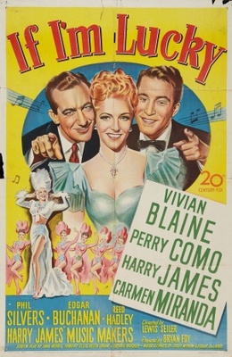 If I'm Lucky movie poster (1946) canvas poster