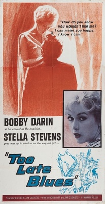 Too Late Blues movie poster (1961) poster with hanger