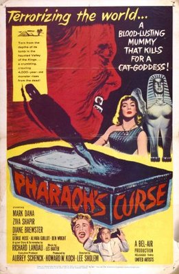 Pharaoh's Curse movie poster (1957) Mouse Pad MOV_3c34b2ae
