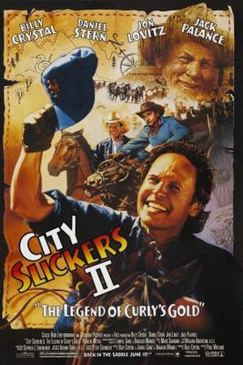 City Slickers II: The Legend of Curly's Gold movie poster (1994) wood print