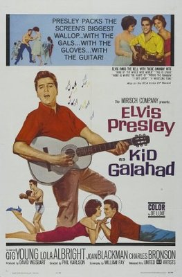 Kid Galahad movie poster (1962) Tank Top