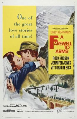 A Farewell to Arms movie poster (1957) poster with hanger