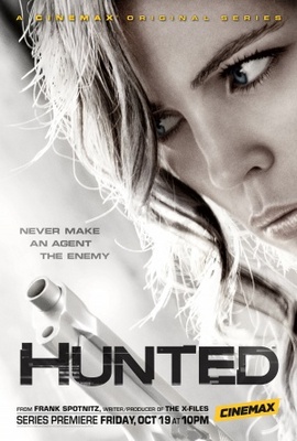 Hunted movie poster (2012) wood print