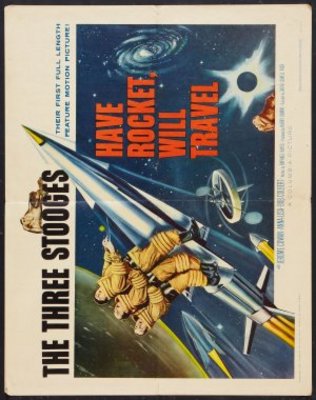 Have Rocket, Will Travel movie poster (1959) canvas poster