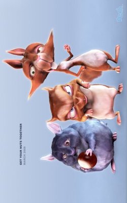 Big Buck Bunny movie poster (2008) pillow