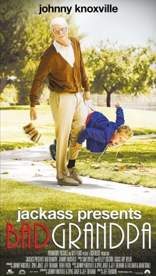 Jackass Presents: Bad Grandpa movie poster (2013) canvas poster