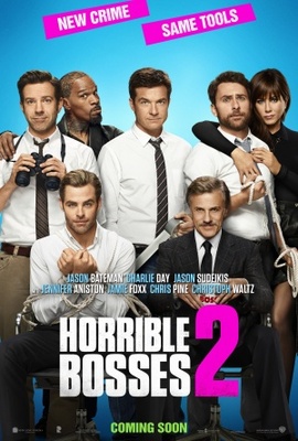 Horrible Bosses 2 movie poster (2014) wooden framed poster