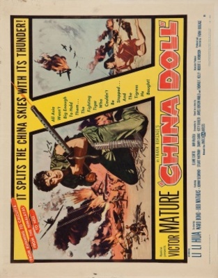 China Doll movie poster (1958) poster with hanger