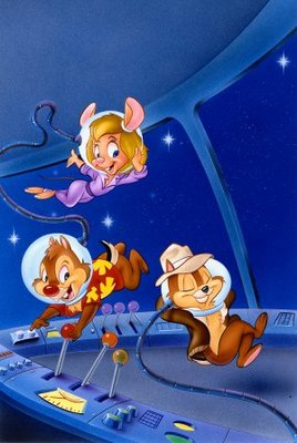 Chip 'n Dale Rescue Rangers movie poster (1989) metal framed poster
