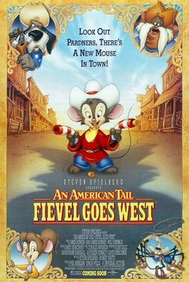 An American Tail: Fievel Goes West movie poster (1991) mouse pad